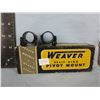 Image 1 : Weaver 3/4" Pivot Mount Rings - New Old Stock