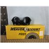 Image 1 : Weaver 1 Pivot Mount Rings - New Old Stock