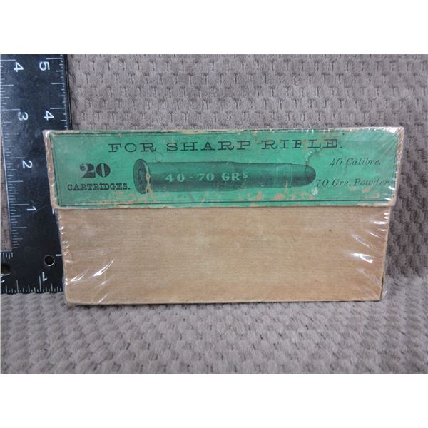 Collector Ammo - Empty Winchester Box  for 40-70 Sharps