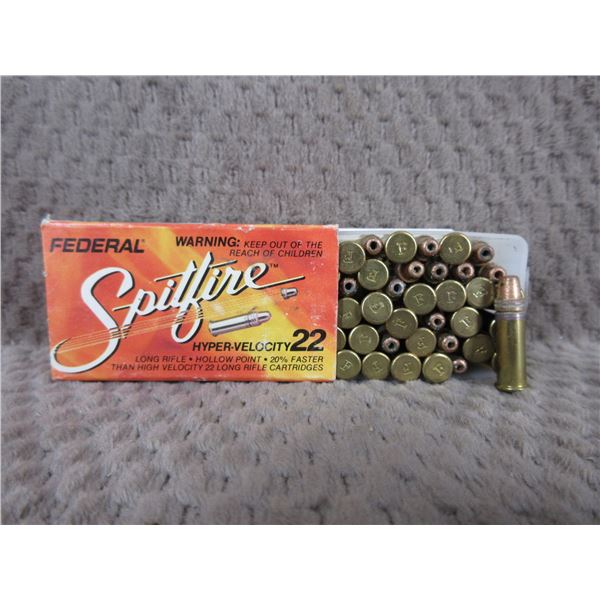Collector Ammo - Spitfire by Federal 22 LR - Box of 50
