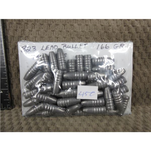 .323 Diameter 166gr - Package of 48 Lead Bullets