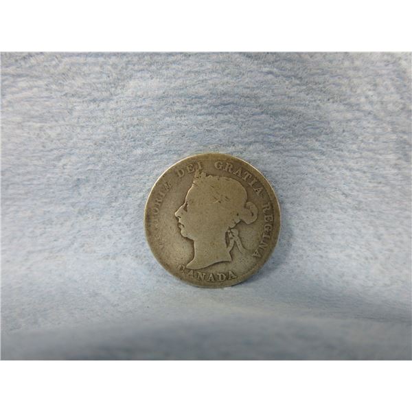 1901 - 25 Cent Canada Coin