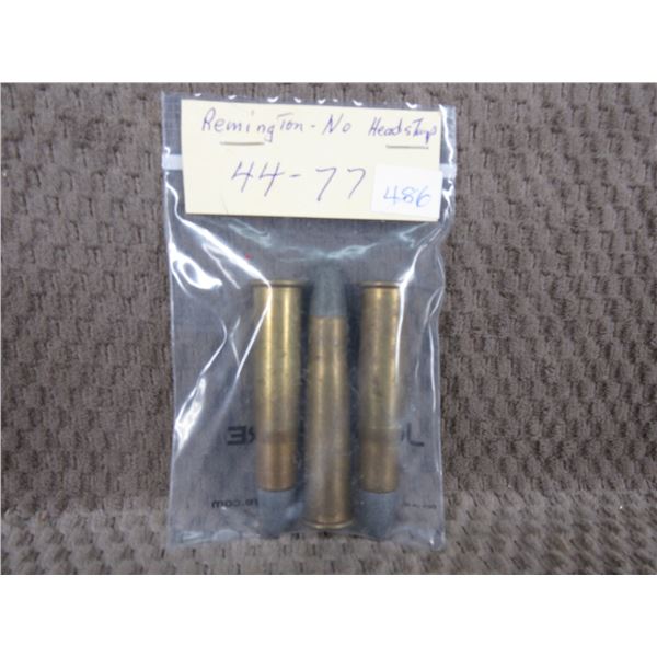 Collector Ammo - 44-77 Remington No Headstamp 3 rnds