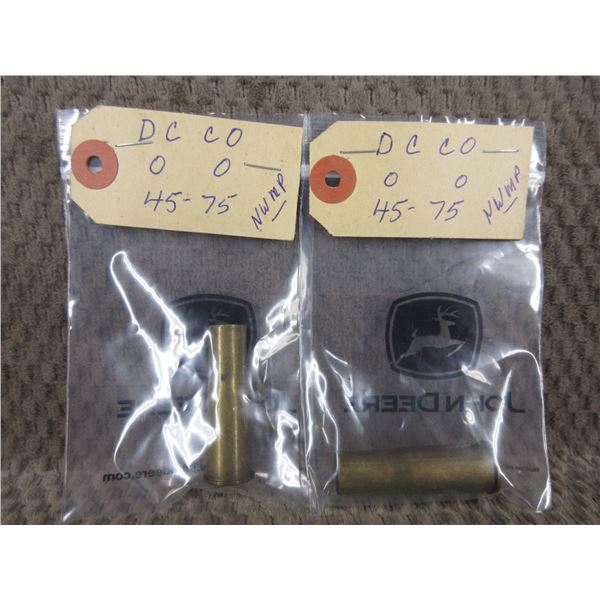 Collector Ammo - 45-75 DCCo. 0 0 - 2 Brass