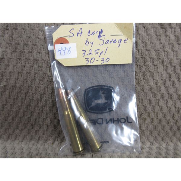 Collector Ammo - 2 Savage Corp 1 - 32 Spl, 1 - 30-30
