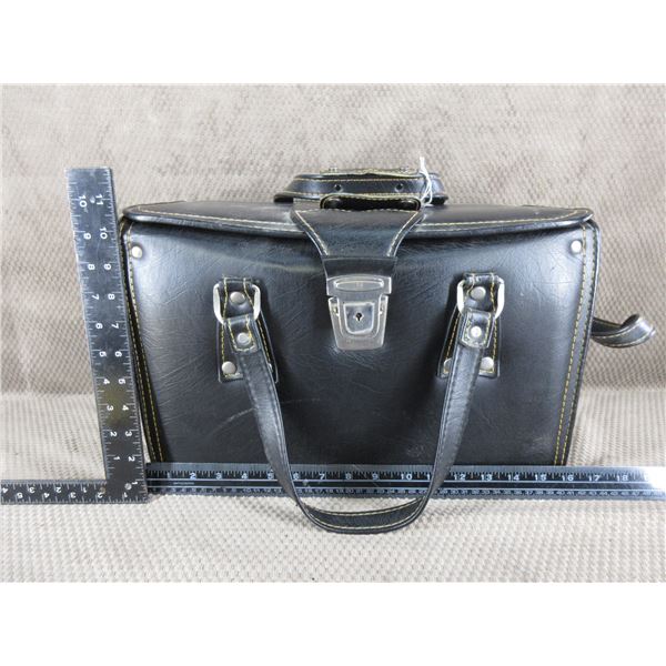 Leather Case - Outside 16" X 9" X 11" High - No Key