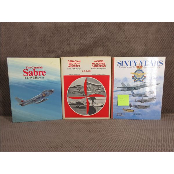 3 Canadian Military Aircraft Books