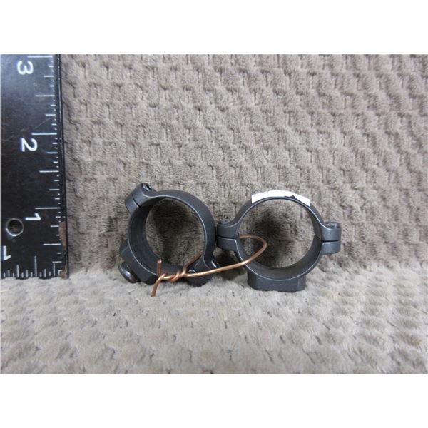 1" Rings Flat Black - Used