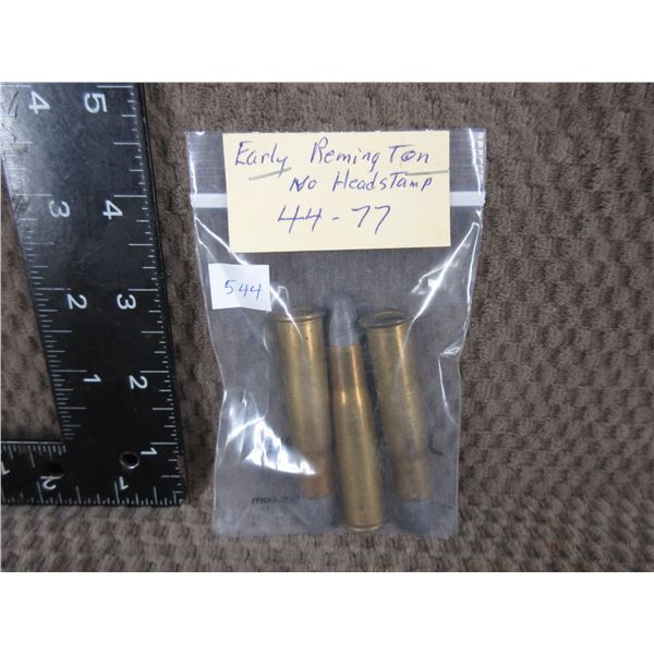 44-77 Early Remington No Headstamp - Package of 2