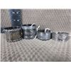 Image 1 : 4 - Napkin Rings - 1 is Sterling Silver and it is 16 grams
