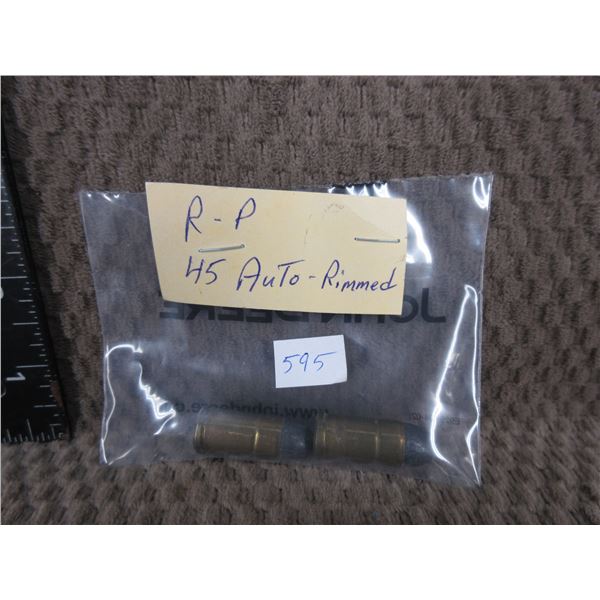45 Auto Rimmed R-P - 2 Cartridges