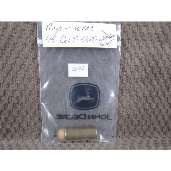 45 Colt Shot Wooden Sabot Rem-UMC