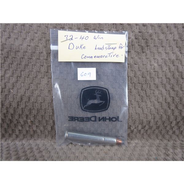 32-40 Duke Headstamp for Commemorative