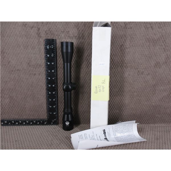 Ruger 4X32 Scope - Duplex appears clear