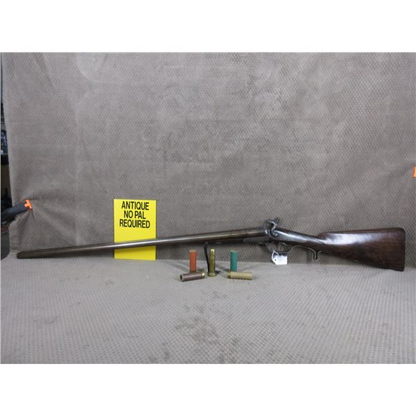 Antique - J. Blanch & Son Engraved SXS in 16 Gauge Pinfire