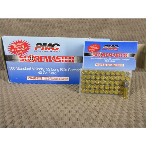 22 Long Rifle PMC Scoremaster - Carton of 500
