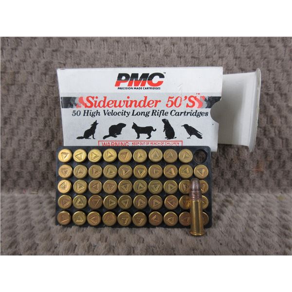 Collector Ammo - Sidewinder 50's by PMC 22 LR - Box of 50