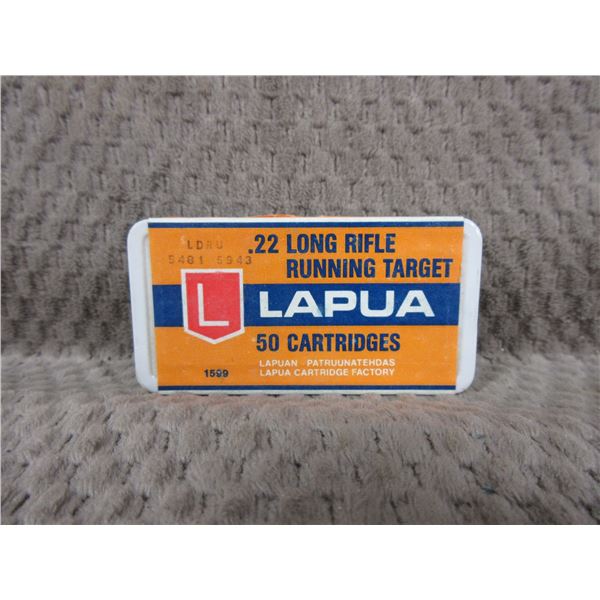Collector Ammo - Running Target by Lapua 22 LR, Box of 50
