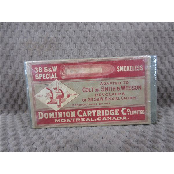 Collector Ammo - 38 S&W Special by Dominion