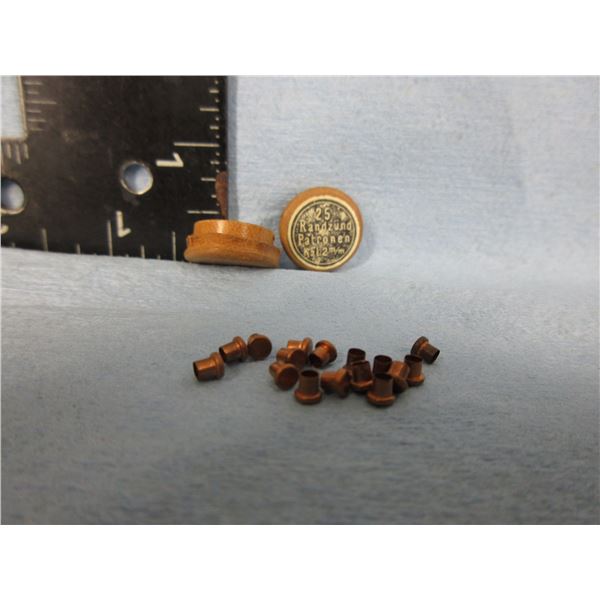 Collector Ammo - Randzund Patconen .2mm Rimfire