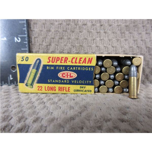Collector Ammo - Super-Clean by CIL 22 LR - Box of 50