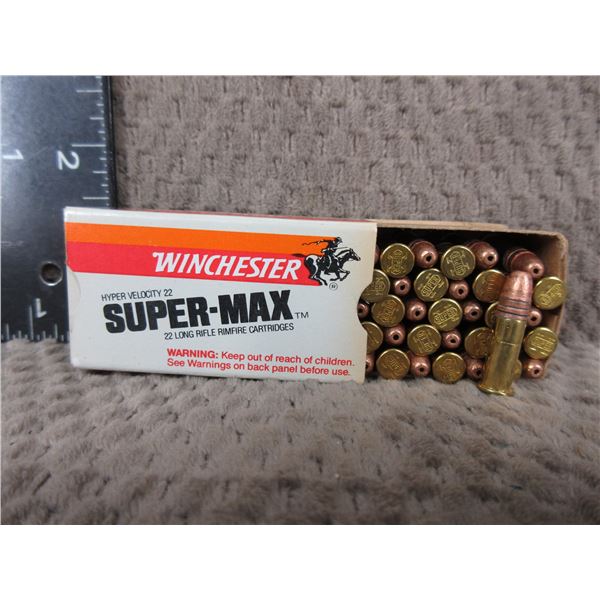 Collector Ammo - Super-Max by Win. 22 LR - Box of 50