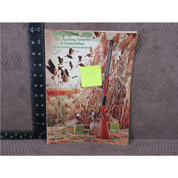 1973 Remington Sporting Firearms & Ammunition Catalog