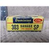 Image 3 : 303 Savage 190gr SP Dominion CIL - Box of 20