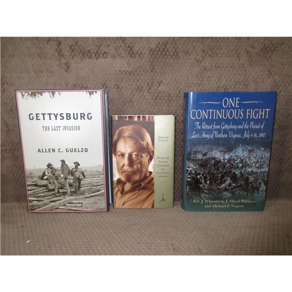 3 Gettysburg Books