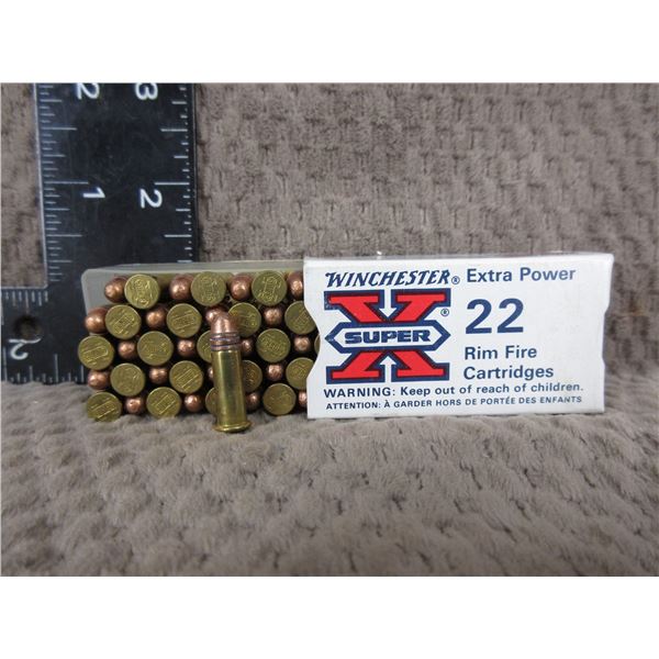Collector Ammo - Super X by Win. 22 Long - Box of 50