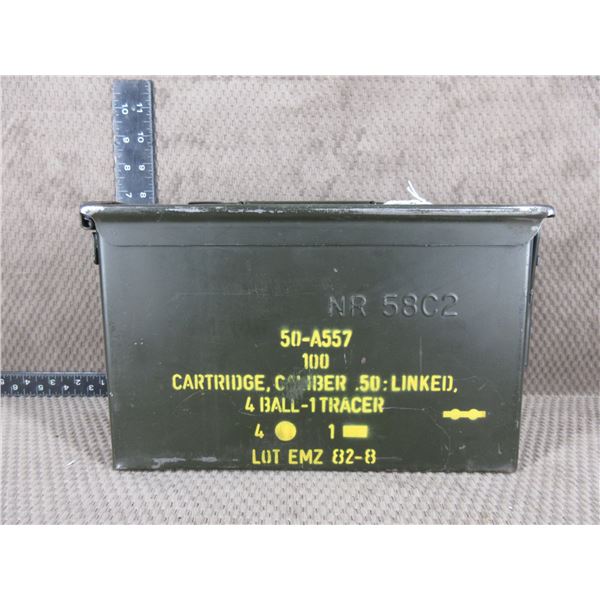 Ammo Box - Outside Approximately 11" X 5 5/8" X 7"