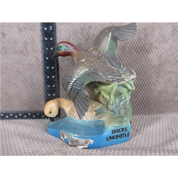 Ducks Unlimited 1981 Jim Beam Decantur Full Sealed