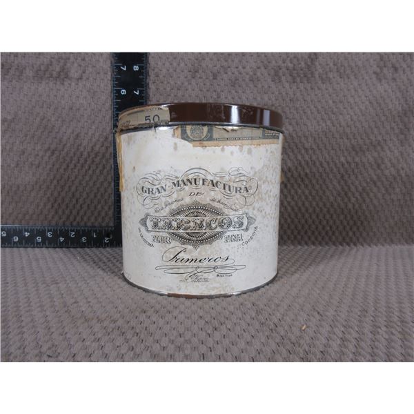 Herco Gunpowder in Tobacco Can - Weighs 2 lb 5 oz or 1 kg