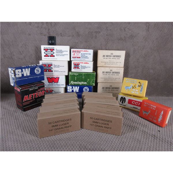 Lot of Empty Cartridge Boxes