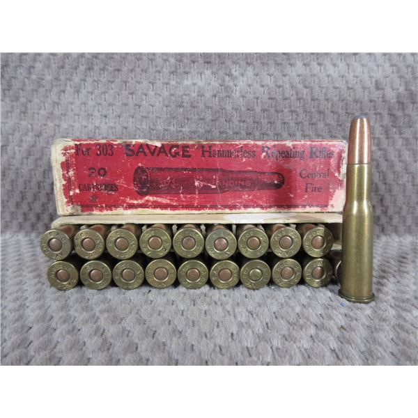 303 Savage by Savage Arms Company - Box of 20