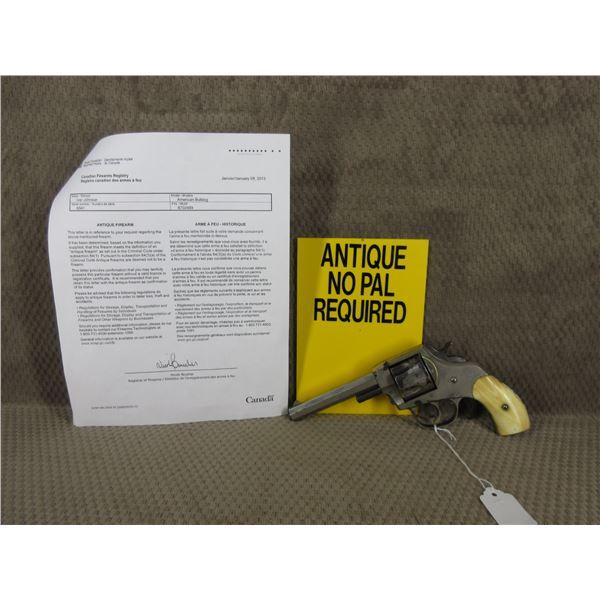 Antique - Iver Johnson American Bull Dog in 44 Caliber