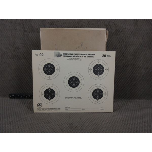Bundle of Shooting Federation of Canada Targets