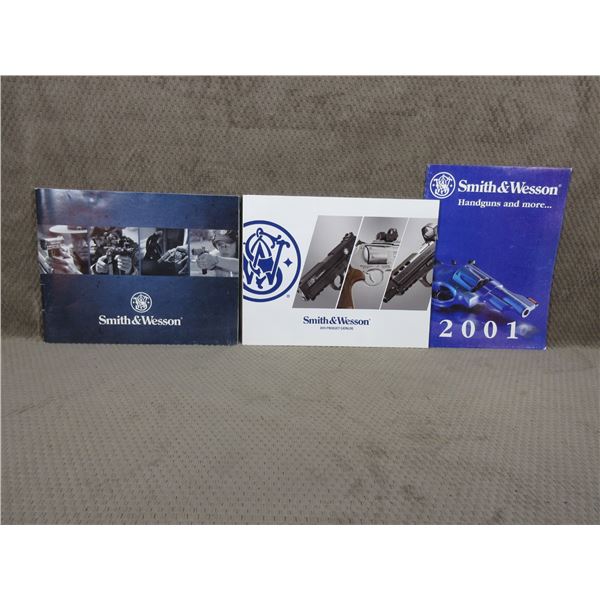 3 - Smith & Wesson Catalogs - 2001, 2010, 2015