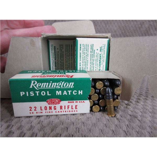 Collector Ammo - Pistol Match by Rem 22 LR, Carton of 500