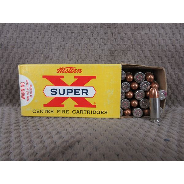 38 Super Automatic 130gr FMC SuperX by Win - Box of 50