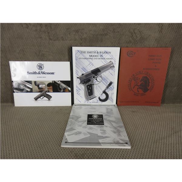 4 - Books/Catalogs S&W & Colt