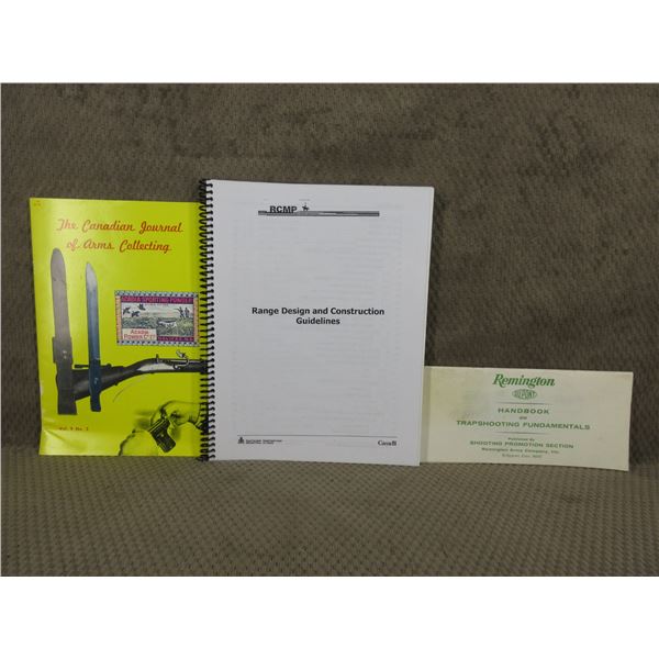 3 - Books/Catalogs/Phamplet - Remington, Canadian Arms, Range Design