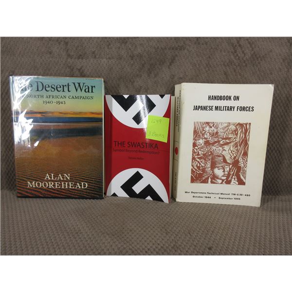 3 Military Books