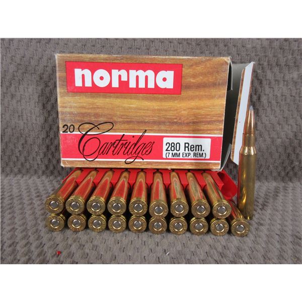 280 Rem 150gr Soft Point Norma - Box of 20