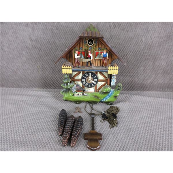 Musical Animated Cuckoo Clock - German Made