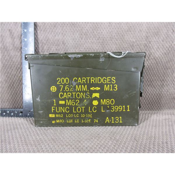 Ammo Box - Outside Approximately 11" X 3 1/2" X 7"