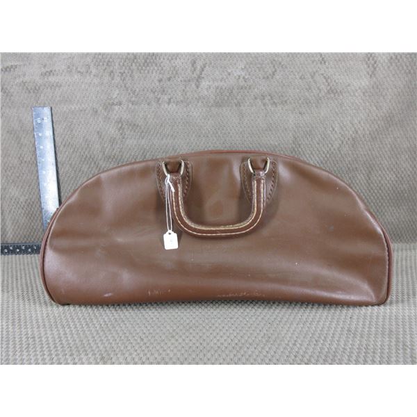 Doctors Type Leather Bag - Outside Approx. 19" X 10" X 9"