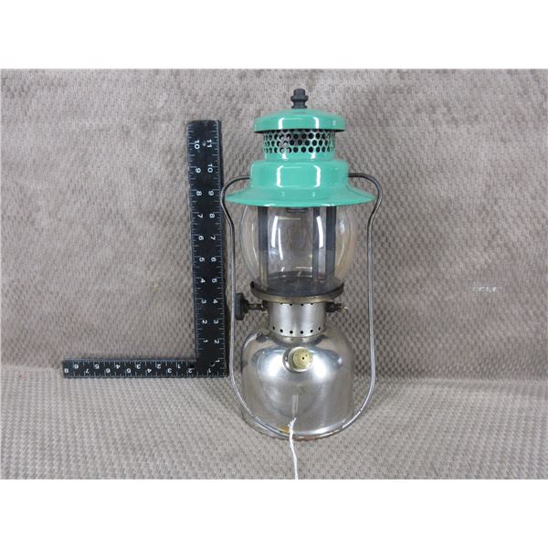 Coleman Green Top Nickel Plated Tank