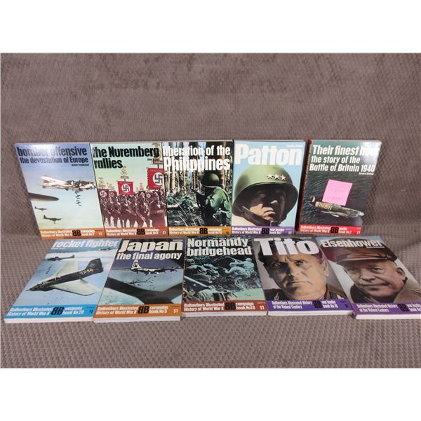10 Military Type Paperback Books