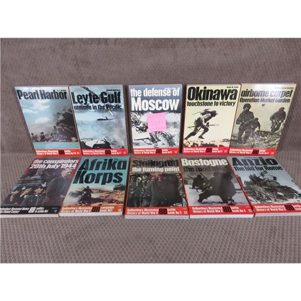 10 Military Type Paperback Books